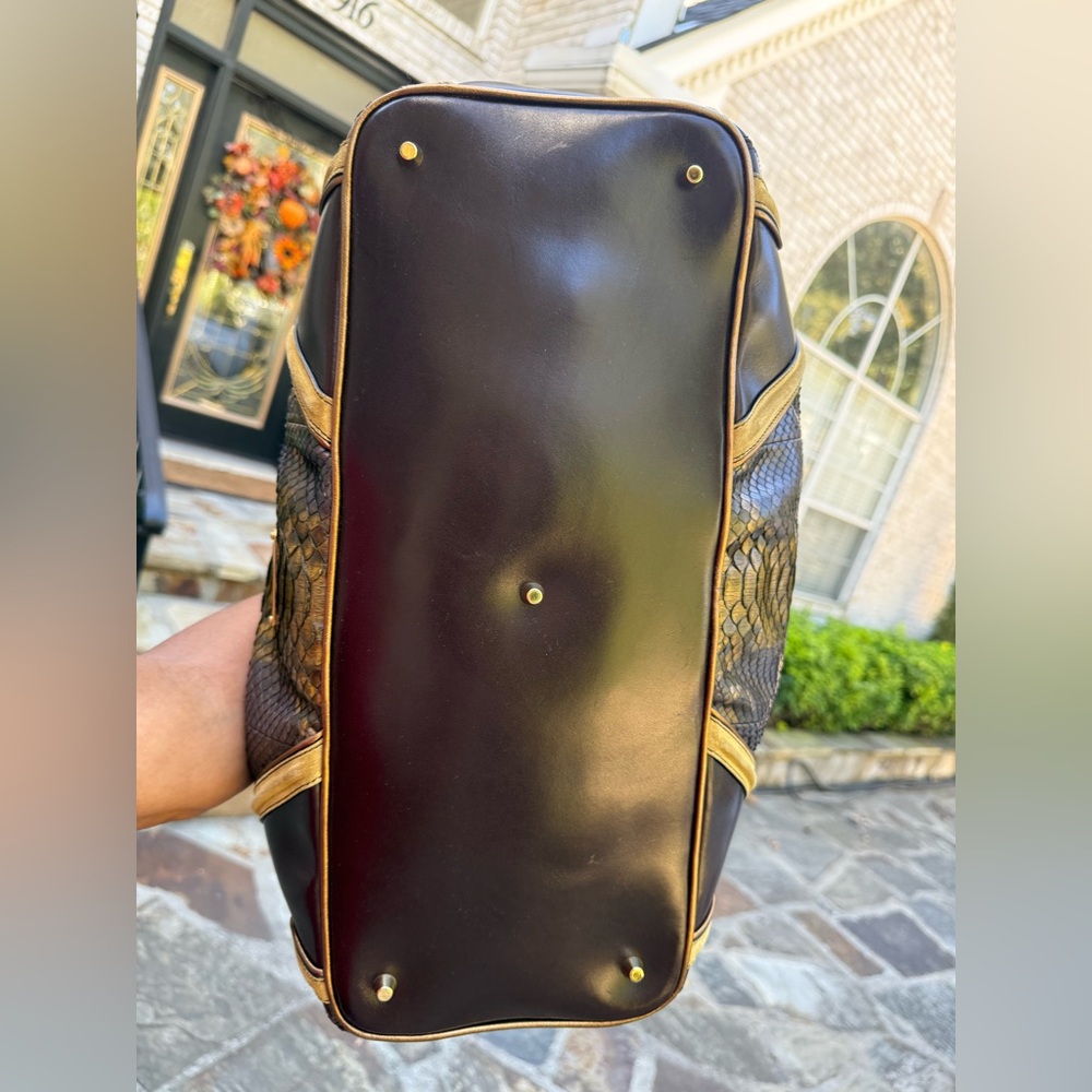 The Burberry Python Pattern Crossbody - image 3